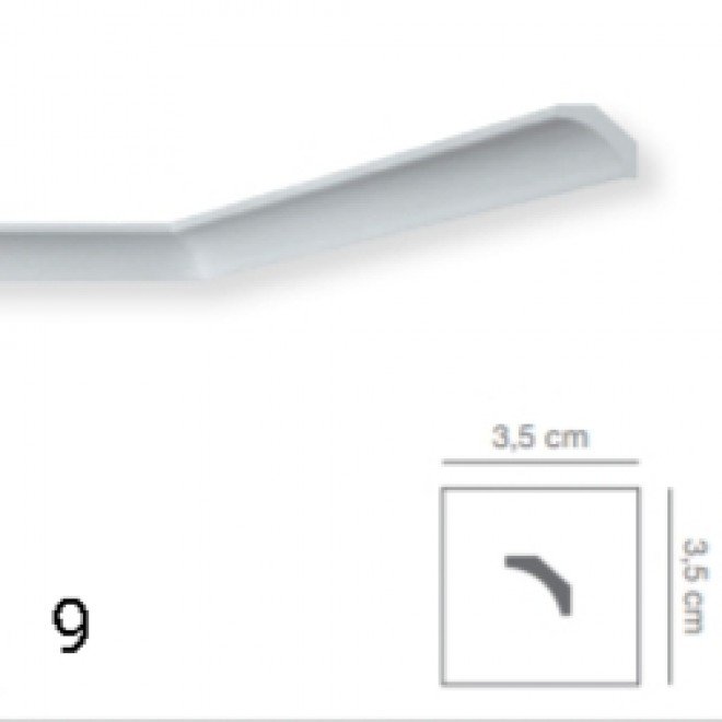 Cornice in polistirene Art.9