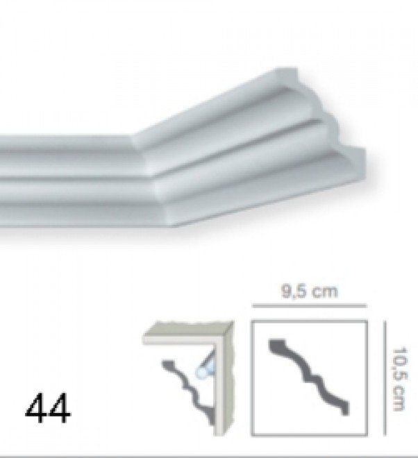 Cornice in polistirene Art.44