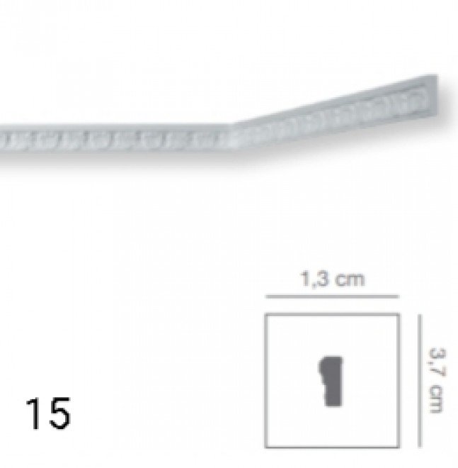 Cornice in polistirene Art.15